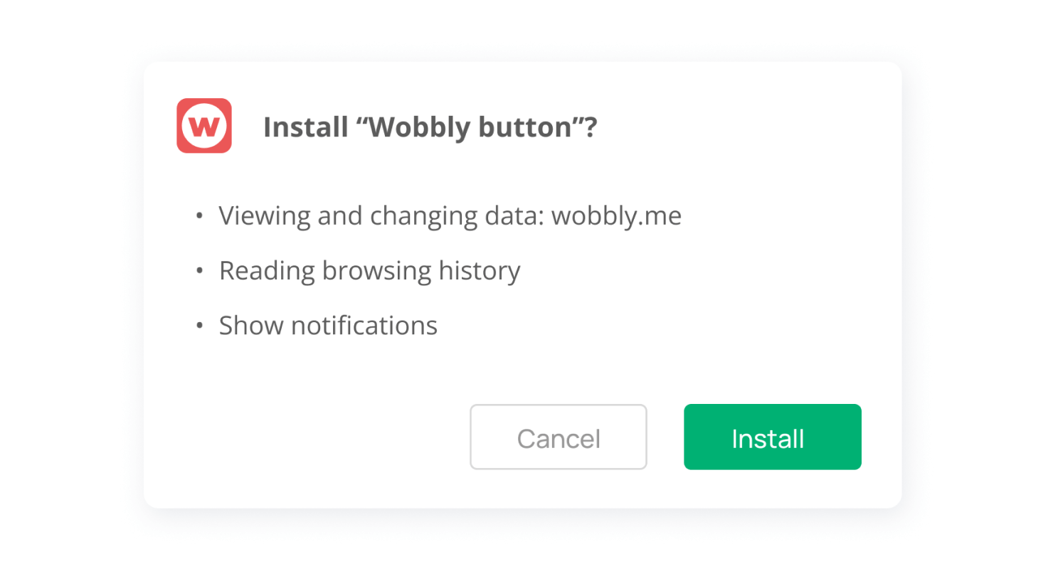 Wobbly Chrome Extension