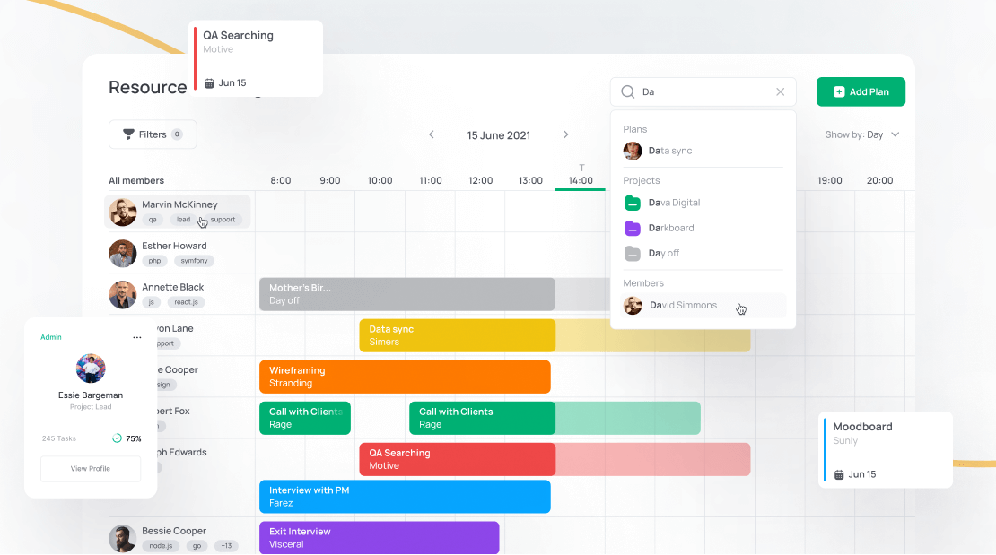 Wobbly  — best time tracking project management software