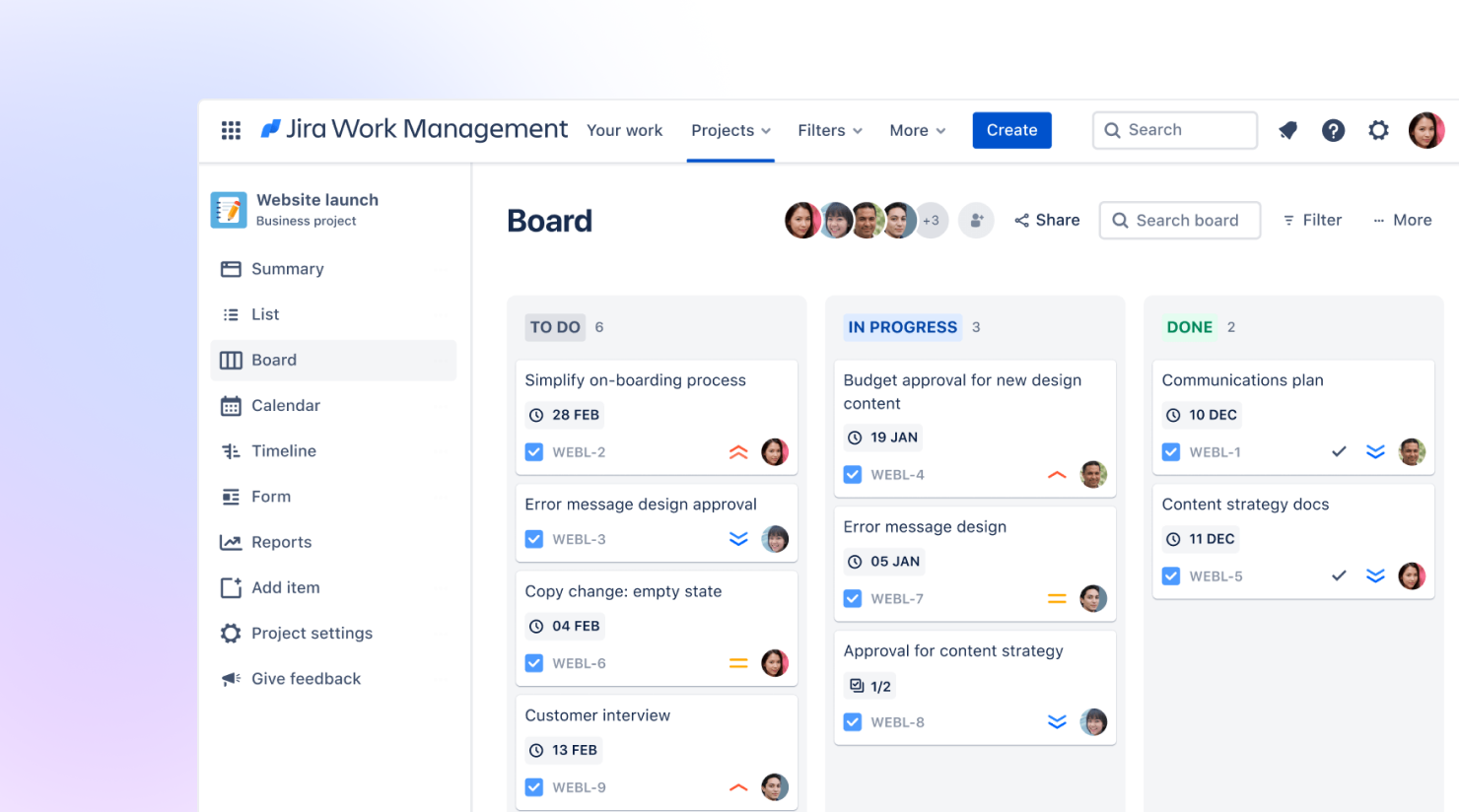 Jira work management tool